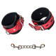 Черно-красные наручники Prelude (черный с красным)