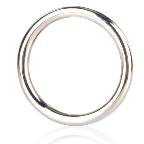 Стальное эрекционное кольцо STEEL COCK RING - 4.8 см. (серебристый)