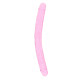 Розовый двусторонний фаллоимитатор - 45 см. (розовый)