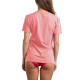 Женская футболка из хлопка (ярко-розовый|S)