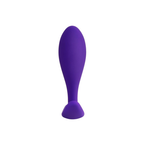 Фиолетовая анальная втулка Hub - 7,2 см. (фиолетовый)