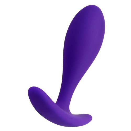 Фиолетовая анальная втулка Hub - 7,2 см. (фиолетовый)
