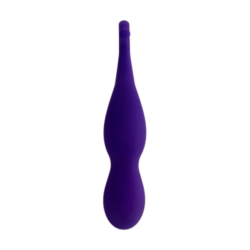 Фиолетовый анальный стимулятор Wlap - 16 см. (фиолетовый)