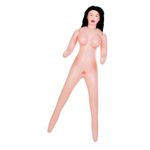 Надувная кукла-полисвумен с реалистичной головой (телесный)