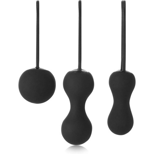 Набор черных вагинальных шариков Je Joue Ami (черный)