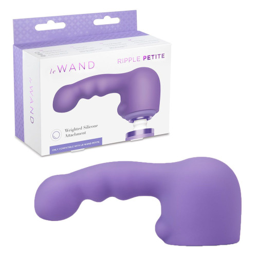 Утяжеленная насадка RIPPLE VIOLET для массажера Le Wand (фиолетовый)