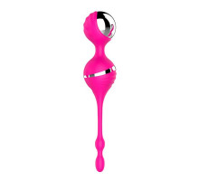 Розовый вагинальные шарики с вибрацией NAGHI NO.17 RECHARGEABLE DUO BALLS (розовый)