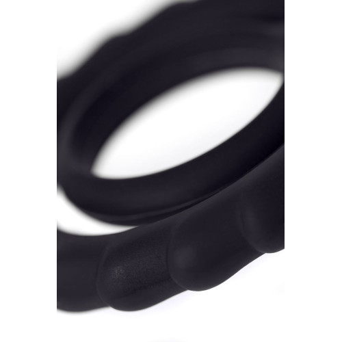 Черное эрекционное кольцо на пенис JOS  BAD BUNNY (черный)