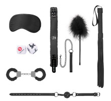 Черный игровой набор Introductory Bondage Kit №6 (черный)