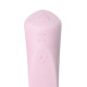 Нежно-розовый гибкий водонепроницаемый вибратор Sirens Venus - 22 см. (нежно-розовый)