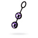 Фиолетово-черная вагинальные шарики TOYFA A-toys (фиолетовый с черным)