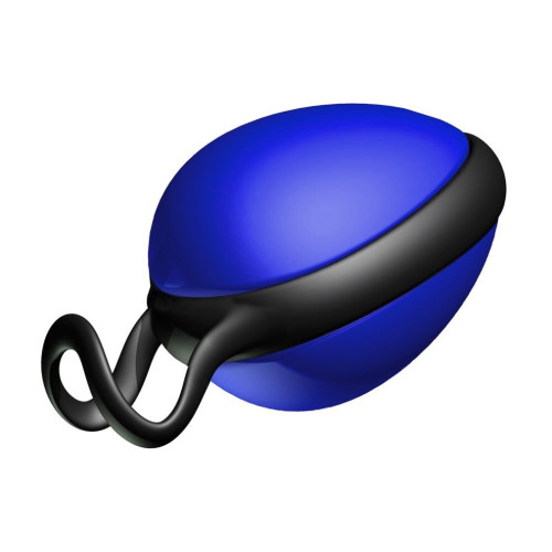 Синий вагинальный шарик со смещенным центром тяжести Joyballs Secret (синий)
