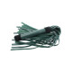 Изумрудная плеть Emerald Leather Whip с гладкой ручкой - 45 см. (изумрудный)