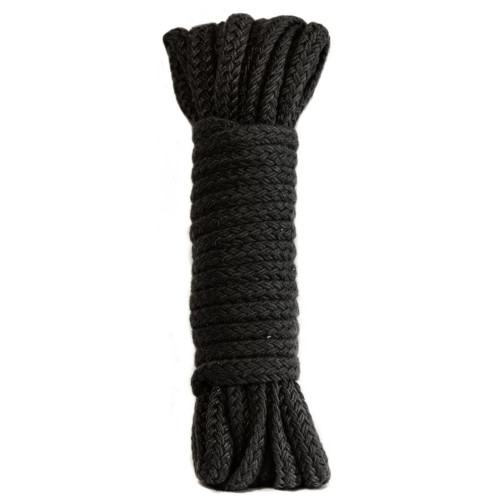 Черная веревка Tende - 10 м. (черный)