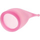 Розовая менструальная чаша Vital Cup L (розовый)