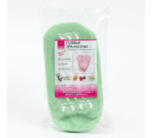 Зеленые SPA-носочки на основе натуральных масел «Питание и увлажнение» (зеленый)
