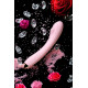 Розовый вибромассажер Eromantica Kristen - 22,5 см. (розовый)