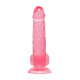 Розовый реалистичный фаллоимитатор Sundo - 20 см. (розовый)