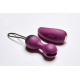 Фиолетовые виброшарики с вибропультом SuperNova (фиолетовый)