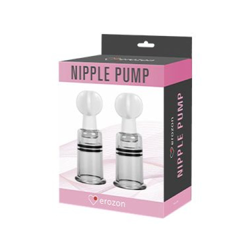 Вакуумные помпы Nipple Pump для стимуляции сосков (прозрачный)