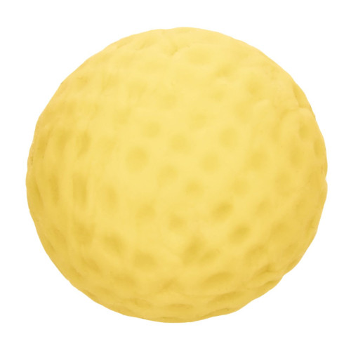 Двусторонний мастурбатор с желтым стимулирующим шариком Reversible Squishy Ball Stroker (прозрачный)