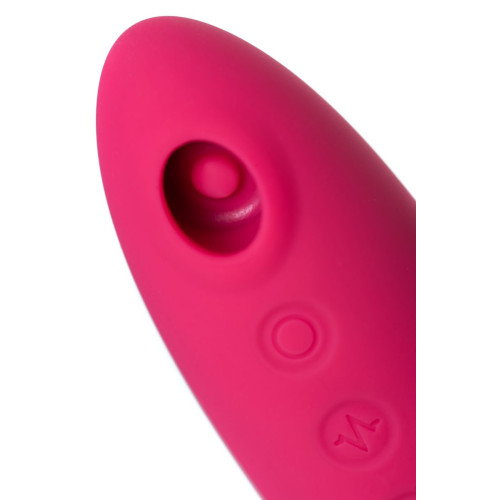 Ярко-розовый вибратор-кролик с вакуум-волновой стимуляцией Enila - 23 см. (ярко-розовый)