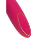 Ярко-розовый вибратор-кролик с вакуум-волновой стимуляцией Enila - 23 см. (ярко-розовый)