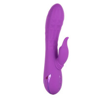 Фиолетовый вибратор-кролик Valley Vamp - 21,5 см. (фиолетовый)
