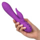 Фиолетовый вибратор-кролик Valley Vamp - 21,5 см. (фиолетовый)