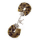 Леопардовые наручники METAL HANDCUFF WITH PLUSH LEOPARD (леопард)