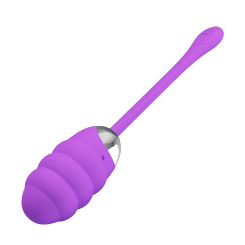 Фиолетовое перезаряжаемое виброяйцо Franklin (фиолетовый)
