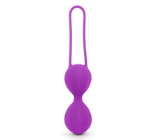 Фиолетовые вагинальные шарики на силиконовом шнурке (фиолетовый)