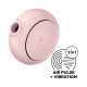 Розовый клиторальный стимулятор Pro To Go 3 (розовый)