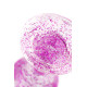 Фиолетовая акриловая анальная втулка - 8 см. (фиолетовый)