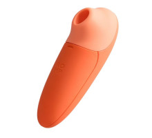 Оранжевый бесконтактный клиторальный стимулятор Romp Switch X (оранжевый)