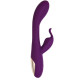 Фиолетовый вибратор-кролик G-Spotter - 19,5 см. (фиолетовый)