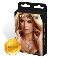 Золотистая цепочка с сердцем TITANIC Heart Necklace (золото)