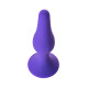 Фиолетовая анальная втулка Toyfa A-toys - 10,2 см. (фиолетовый)