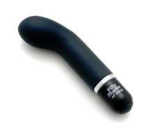 Черный силиконовый мини-вибратор Mini G-Spot Vibrator - 13,3 см. (черный)