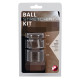 Набор для фиксации и утяжки мошонки Ball Stretching Kit (дымчатый)