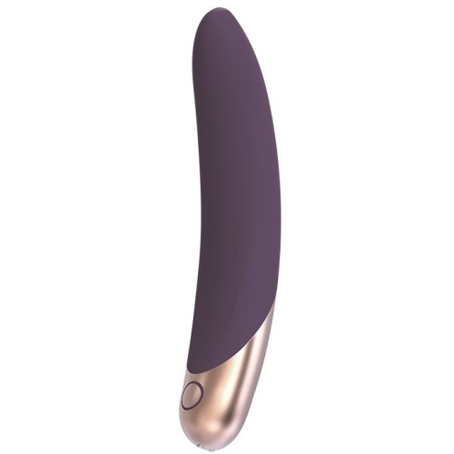 Фиолетовый вибромассажер ASTERIA - 21 см. (фиолетовый)