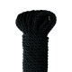 Черная веревка для фиксации Deluxe Silky Rope - 9,75 м. (черный)