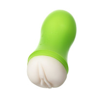 Мастурбатор-вагина A-Toys в зеленой колбе (телесный)