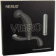 Черный стимулятор простаты Nexus Vibro - 10,2 см. (черный)