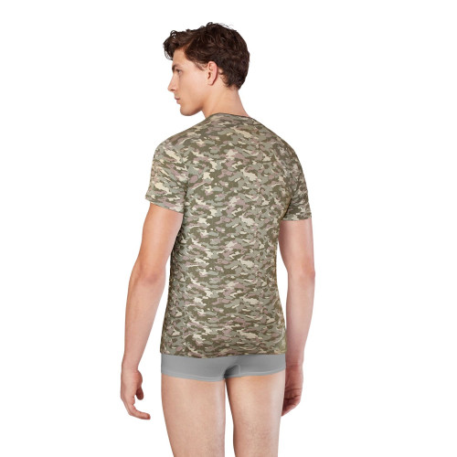 Мужская камуфляжная футболка Doreanse Camouflage (зеленый камуфляж|XXL)
