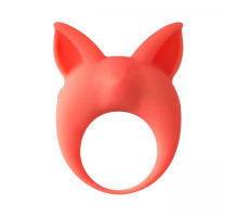 Оранжевое эрекционное кольцо Kitten Kyle (оранжевый)