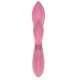 Розовый вибратор-кролик Indeep Juna - 21,5 см. (розовый)