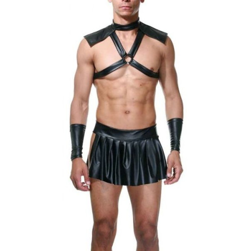 Эротический костюм гладиатора (черный|L-XL)