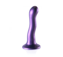 Фиолетовый фаллоимитатор Ultra Soft - 18 см. (фиолетовый)