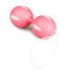 Розовые вагинальные шарики Wiggle Duo (розовый)